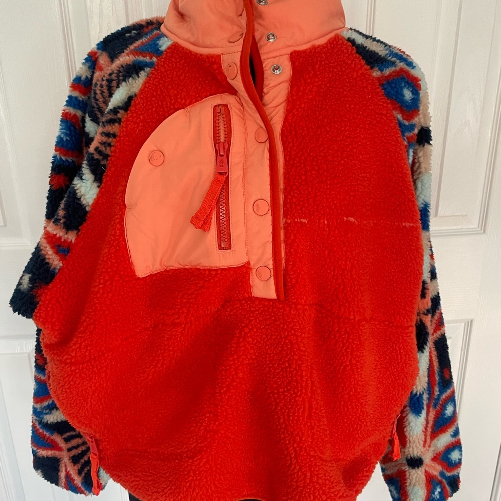 Free People Movement Sherpa Fleece Jacket L